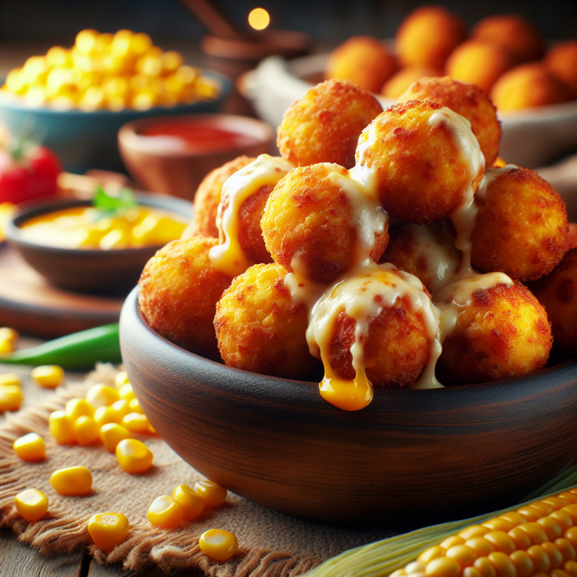 Corn cheese balls